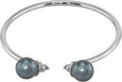 Браслет из серебра с жемчугом (Арт.aab-3-10-24-s)