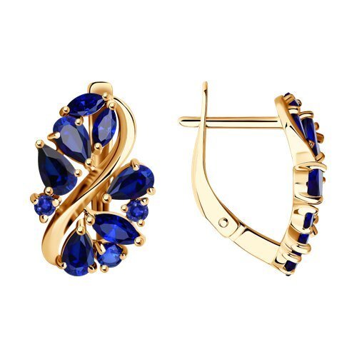 Серьги золотые пробы 585 (Арт.725135)