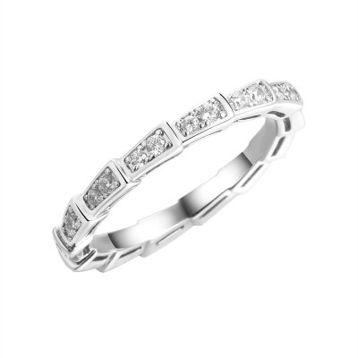 Кольцо из серебра с фианитом (Арт.cz-r04554-x-w-x-x-w)