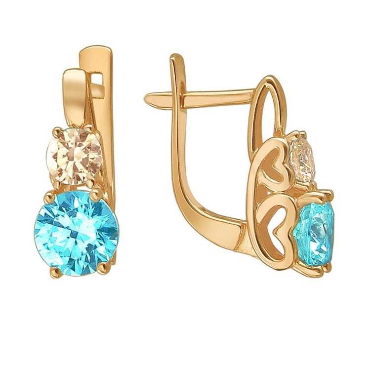 Серьги Эстет (Арт.01s2110881-3)