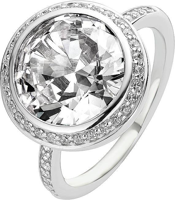 Кольцо из серебра с куб. цирконием (Арт.1925zi)