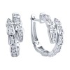 Серьги из серебра с фианитами «Ледяной каскад» Соколов (арт.94-120-02299-1)