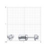 Серьги из белого золота с бриллиантами (Арт.1021893-3)