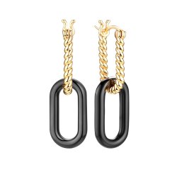 Серьги из серебра с керамикой (Арт.tc-e02282-b-l-x-x-x)