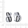Серьги из белого золота с бриллиантом (Арт.jc959dbc4w_db_wg)