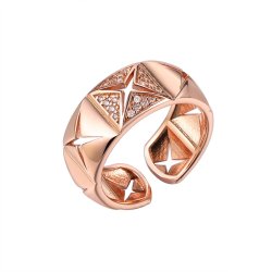 Кольцо из серебра с фианитом (Арт.cz-r03898-x-g-x-x-w)