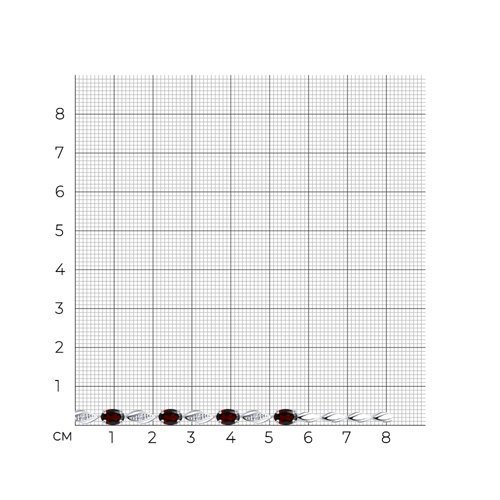 Браслет из серебра с гранатами и фианитами (Арт.92050095)