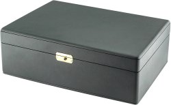 Шкатулка для украшений и 2 часов Rivoli, франция (Арт.w-1-1-black)