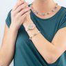 Браслет light blue-beige la_4905_30-0738