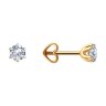 Серьги из золота с фианитами (Арт.31-122-01002-2)