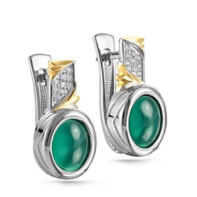 Серьги Кабаровский (Арт.12-240-1984)