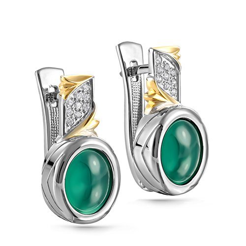 Серьги Кабаровский (Арт.12-240-1984)