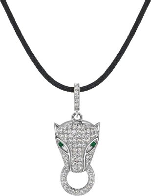 Кулон из серебра с куб. цирконием (Арт.fpp-1-s)