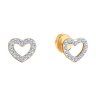 Серьги из золота с фианитами (Арт.029933)