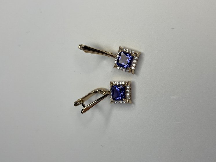 Серьги Эстет (Арт.01s2115422-3)