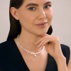 Колье из серебра 925 с кварцем, фианитами и эмалью «Микс единорожки» Соколов (арт.83070066)