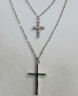 Ожерелье серебряное с крестами «Крылья веры» MyJewels (арт.05f1259-127)
