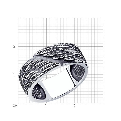 Кольцо из серебра (Арт.95010174)