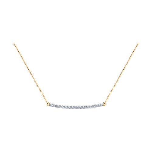 Колье из золота с бриллиантами (Арт.1070109)