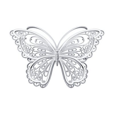 Брошь из серебра (Арт.94-140-00674-1)