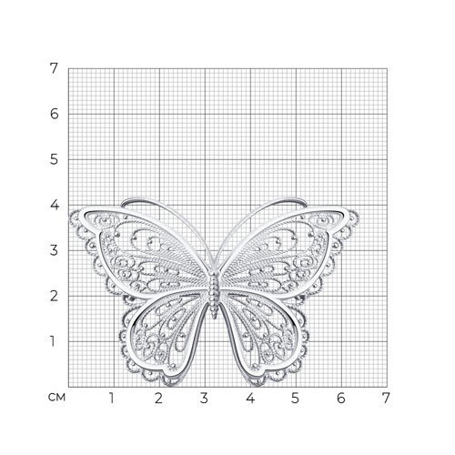 Брошь из серебра (Арт.94-140-00674-1)