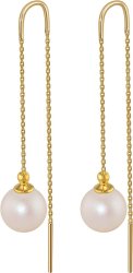 Серьги из серебра с жемчугом (Арт.aas-11-10-35-g)