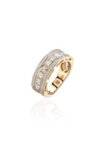 Кольцо золото с бриллиантами «Elegance Люкс» Estet (арт.01К6311874)