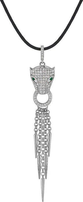 Кулон из серебра с куб. цирконием (Арт.fpp-2-s)