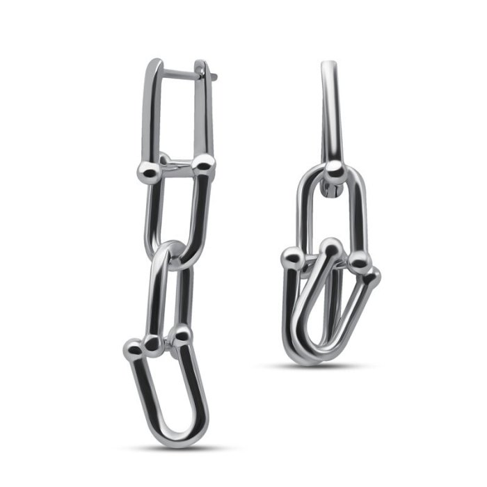 Серьги серебряные без вставок «Крылья» MyJewels (арт.0211323941)