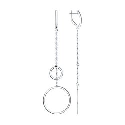 Серьги из серебра (Арт.94024289)