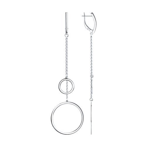 Серьги из серебра (Арт.94024289)