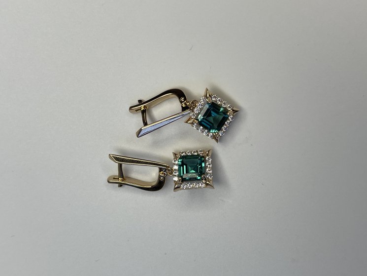 Серьги Эстет (Арт.01s2115422-4)