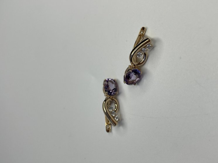 Серьги Эстет (Арт.01s3115339-3)