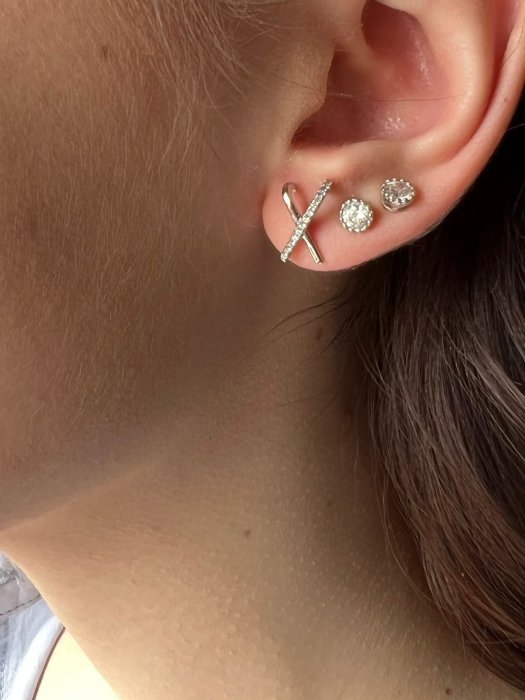 Серьги Серебряные крылья (Арт.022028306a_kubcirkonii)