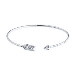 Браслет из серебра с фианитами (Арт.94051038)