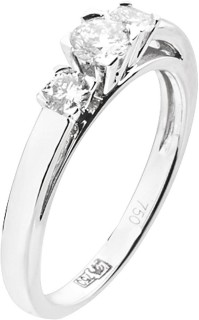 Кольцо с бриллиантами из белого золота Magie Infinie 02 Diamanti (арт.DF032GB2)