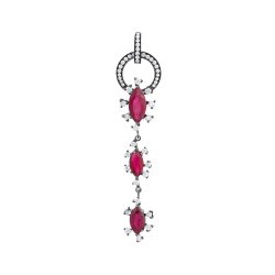 Кулон из золота с бриллиантом и рубином (Арт.chp5700-2_ru_blk) Кулон из золота с бриллиантом и рубином (Арт.chp5700-2_ru_blk)