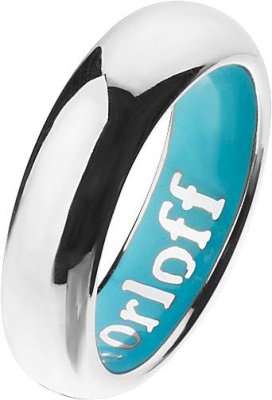 Кольцо из белого золота с эмалью (Арт.k9hl17wg)