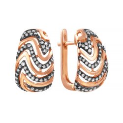 Серьги из золота с бриллиантом (Арт.e49242a1s14rb001_sr_dn_pink)