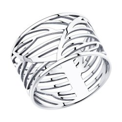 Кольцо из серебра (Арт.94-110-00751-1)