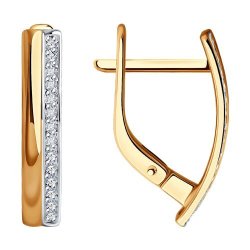 Серьги из золота с бриллиантами (Арт.51-220-01909-1)