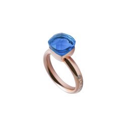Кольцо firenze sapphire 17.2 мм la_611724_bl_rg