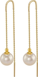 Серьги серебряные с жемчугом «Beautiful 4G» Rivoli (арт.AAS-11-10-4-G)