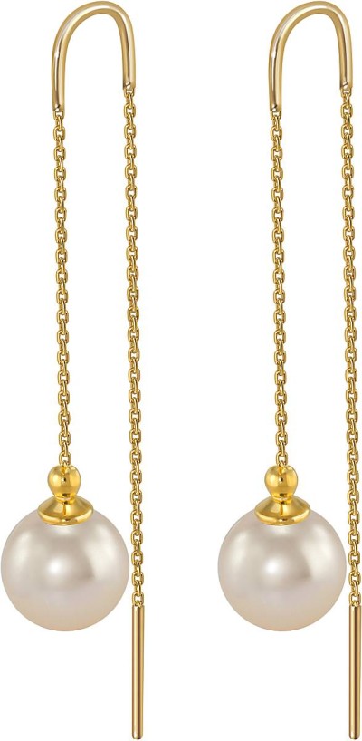 Серьги серебряные с жемчугом «Beautiful 4G» Rivoli (арт.AAS-11-10-4-G)