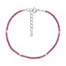 Браслет из серебра с шпинелью (Арт.94-350-01855-4)