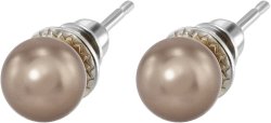 Серьги из серебра с жемчугом (Арт.aas-13-8-9-s)