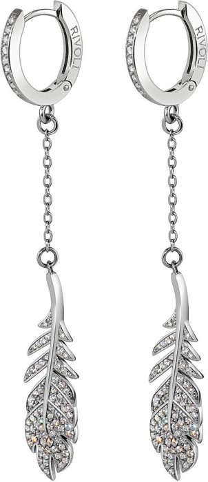 Серьги из серебра с куб. цирконием (Арт.cbs-7-36-s)