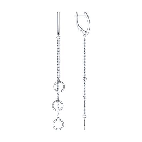 Серьги из серебра (Арт.94024290)