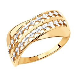 Кольцо из золота (Арт.018636-4)