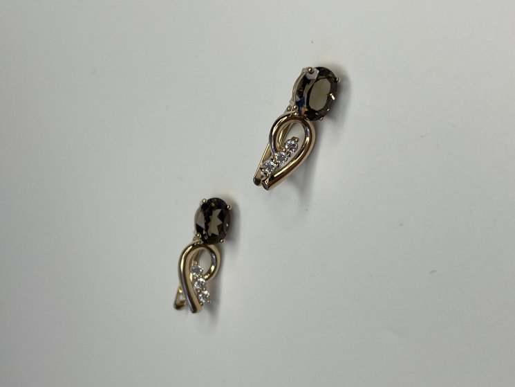 Серьги Эстет (Арт.01s3115339-4)